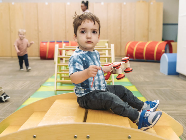 A Fun-Filled Indoor Playspace That Keeps Them Moving